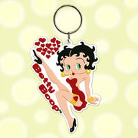 Betty Boop ラバー キーリング 3