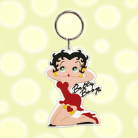 Betty Boop ラバー キーリング 2
