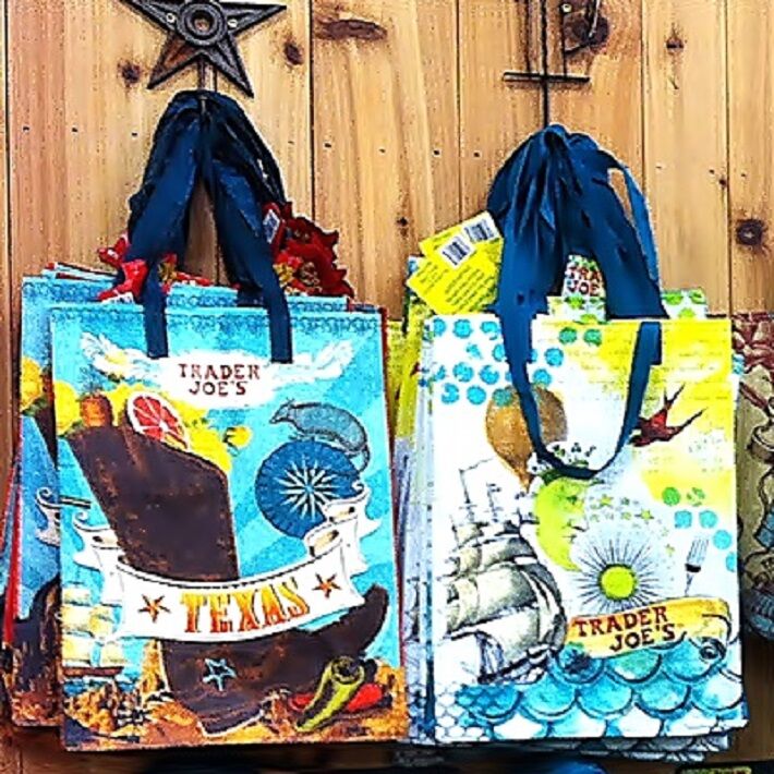 TRADER JOE'S カラフルトートバッグセット Amazon.co.jp: トレーダージョーズ トートバッグ フルーツ [並行