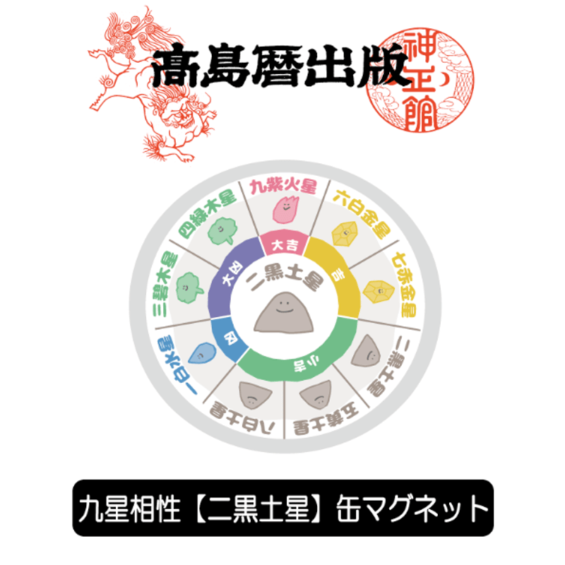 十二支・九星で観る最高の相性 九星の奥にある良い干支を気学・方位学で採って開運します