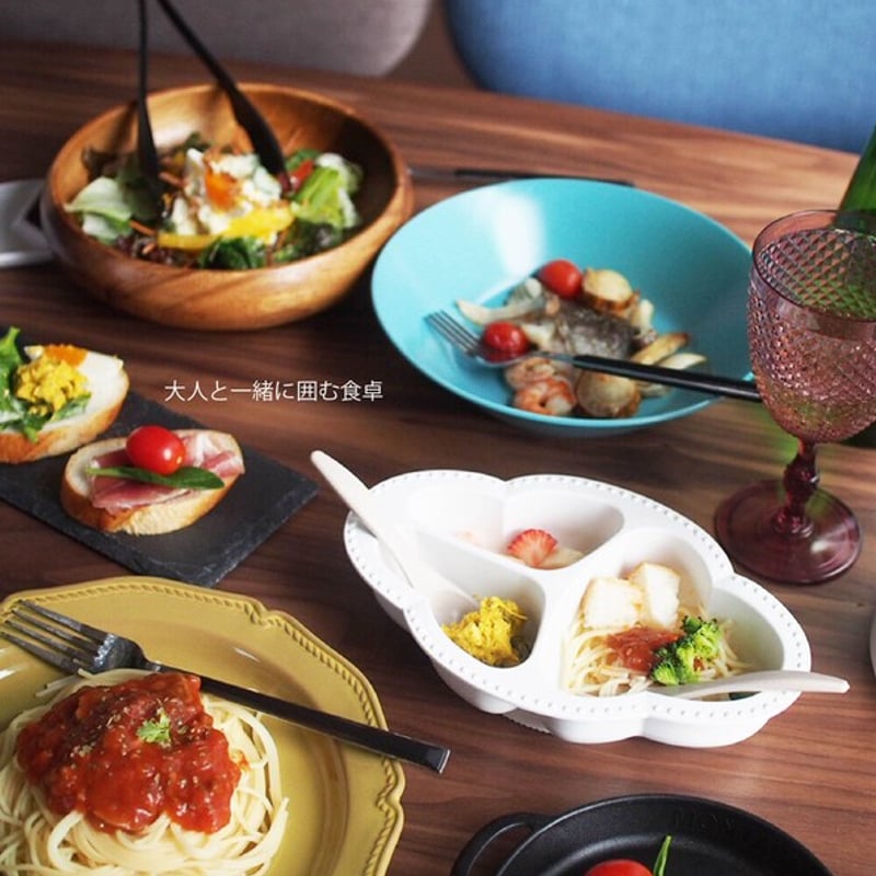 Lien de famille 食器＆カトラリー3点セット | 離乳食のDatte