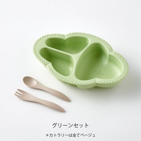 Lien de famille 食器＆カトラリー3点セット