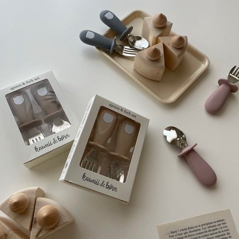 BRUNTナウワン・タミー・カトラリーセット　タン　bushdebrunt BRUNTナウワン・タミー・カトラリーセット タン bushdebrunt BRUNT