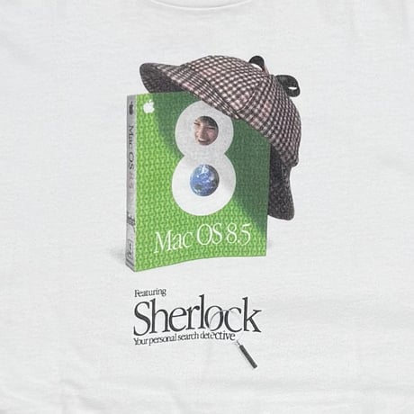 Apple Mac OS 8.5 Sherlock WHITE Hanes XL 4279
