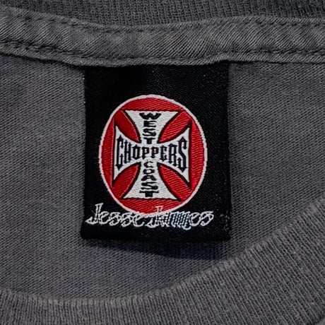 WEST COAST CHOPPERS 	CIRCLE SNAKE LOGO CHACOAL FITS XL 3901
