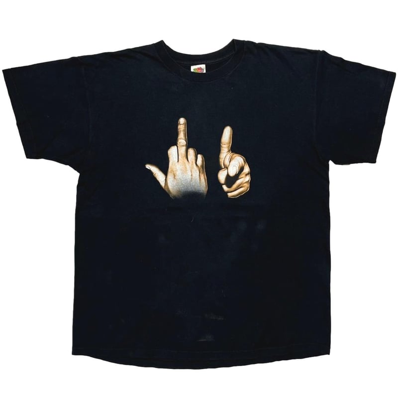 OLD & VINTAGE FUCK YOU HAND SIGN FRUIT OF THE L