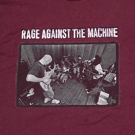 RAGE AGAINST THE MACHINE 1997 NORTH AMERICAN TOUR BURGUNDY GIANT XL 7200