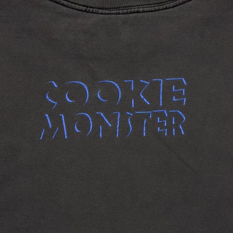 SESAME STREET COOKIE MONSTER BLACK OUT CHANGES XL 9059