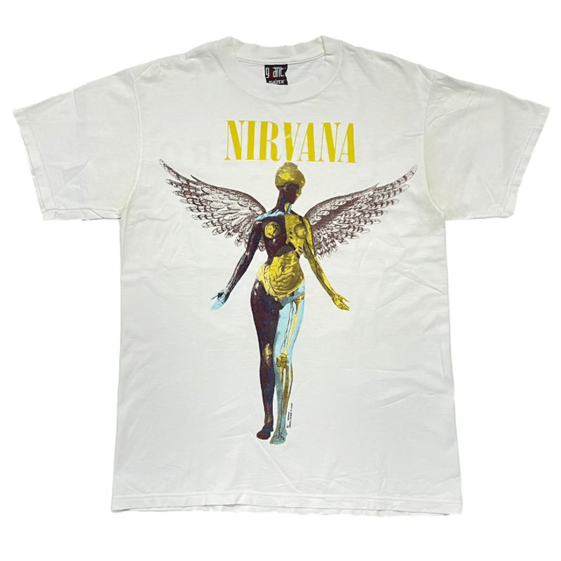 トップス NIRVANA IN UTERO wind and sea トップス WIND AND SEA NIRVANA IN UTERO TEE XL NIRVANA IN