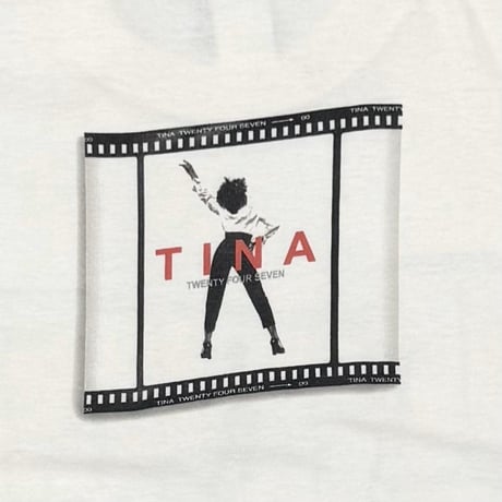 TINA TURNER TWENTY FOUR SEVEN WHITE GIANT XL 9838