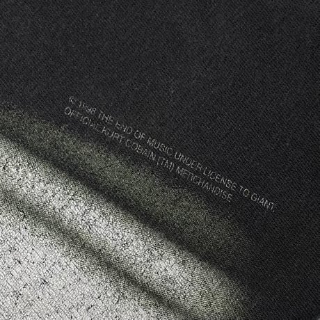 NIRVANA KURT 1998 KURT COBAIN MEMORIAL FACE BLACK GIANT XL COBAIN 1672