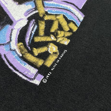 ALICE IN CHAINS 1992 SICKMAN DOUBLESIDE JERZEES LARGE 7259