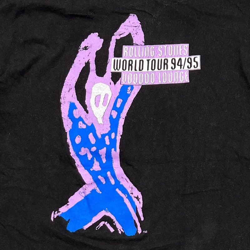 THE ROLLING STONES PURPLE SPIKE TONGUE VOODOO L