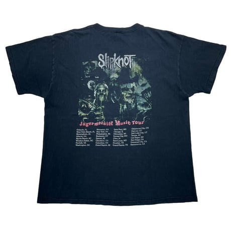 SLIPKNOT JAGERMEISTER MUSIC TOUR FRUIT OF THE LOOM XL 3589