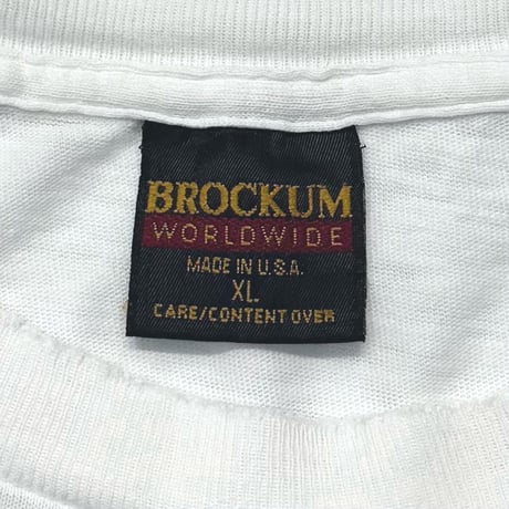 PINK FLOYD NORTH AMERICAN TOUR WHITE BROCKUM XL 3407