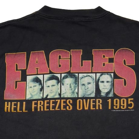EAGLES HELL FREEZES OVER WORLD TOUR 1995 giant BY TULTEX LARGE 6174