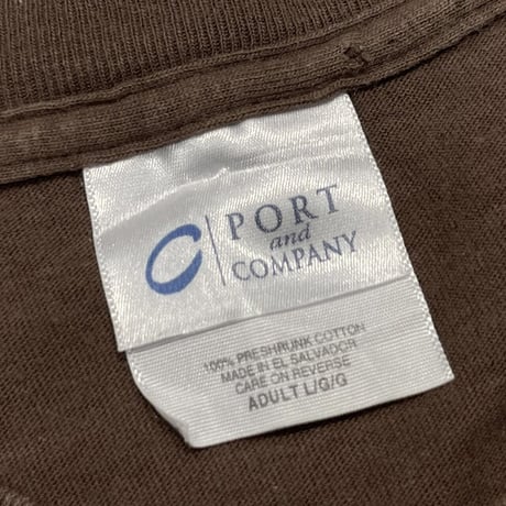 GOOGLE SITE SEARCH LOGO TEE BROWN LARGE 0001