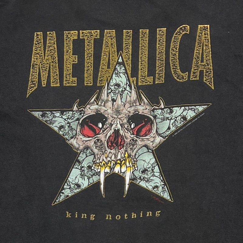 LLICA PUSHEAD king nothing giant製 METALLICA PUSHEAD KING NOTHING GIANT XL 6398 |