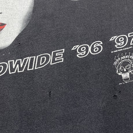 KISS ALIVE WORLDWIDE 96' 97' 4 FACE CRONIES XL 7720