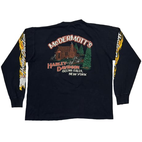 HARLEY DAVIDSON FLAME EAGLE McDERMOTT'S LS XL 7393