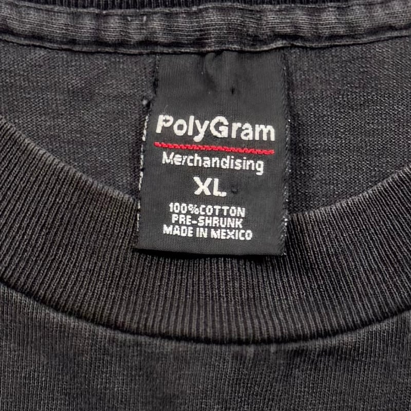 WU-TANG CLAN 1997 BLUE SQUARE LOGO POLYGRAM XL