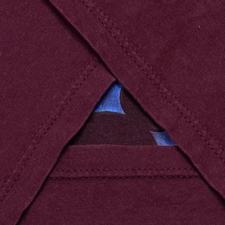DISNEY VINTAGE THE TWILIGHT ZONE TOWER OF TERROR BURGUNDY XXL 9542