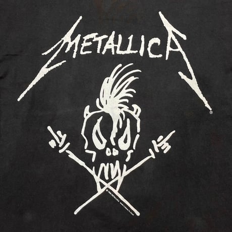 METALLICA SUMMER SHIT 1994 BIG SKULL HANES LARGE 4272