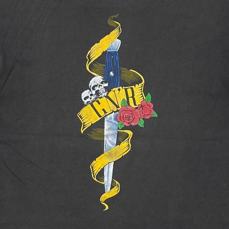 GUNS N’ ROSES 1990 SKULL HAT BROCKUM LARGE 5714...