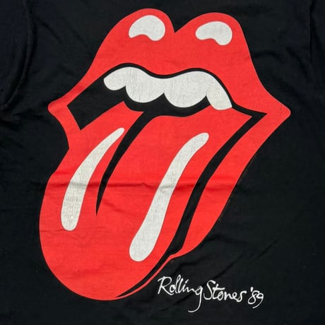 THE ROLLING STONES BIG LIP & TONGUE NORTH AMERICAN TOUR FRUIT OF THE LOOM XL 3732