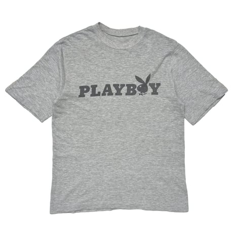 OLD&VINTAGE PLAYBOY RABBIT LOGO ASH GREY FITS LARGE 8469