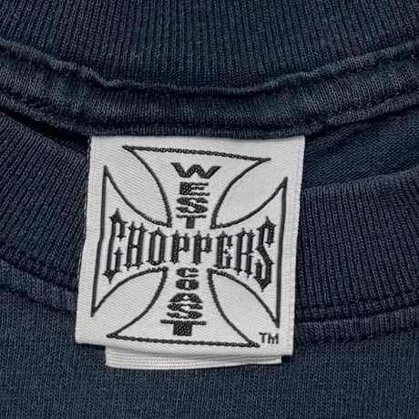 WEST COAST CHOPPERS IRON CROSS BLACK LARGE 2811