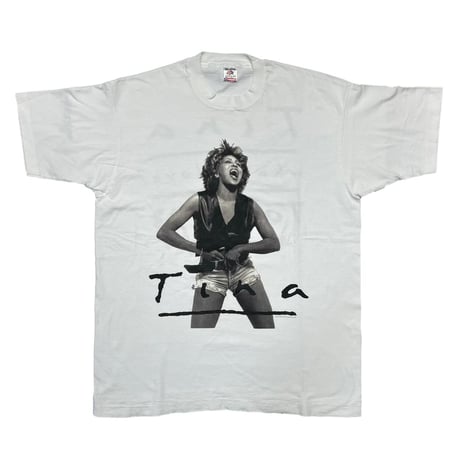 TINA TURNER WHAT'S LOVE TOUR 1993 WHITE FRUIT OF THE LOOM XL 2023
