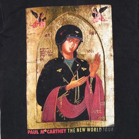 PAUL McCARTNEY BIKER LIKE AN ICON THE NEW WORLD TOUR BROCKUM XL 7883