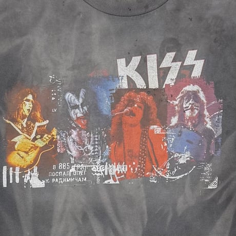 KISS FRONT PRINT ONLY FADED TENNESSEER RIVER LARGE 4069
