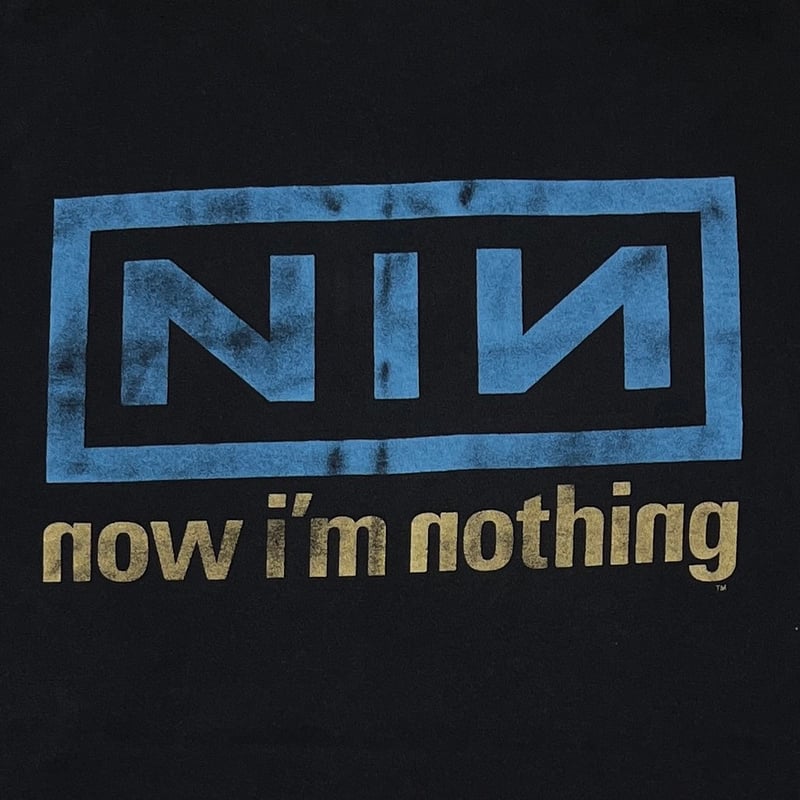 All Sport Nine Inch Nails バンT1999年コピーライト NINE INCH NAILS NIN BOX LOGO ALL SPORT XL | gre