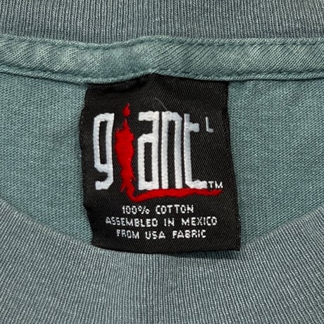 NIRVANA 1997 KURT COBAIN PORTRAIT FADED GREEN giant LARGE 3946