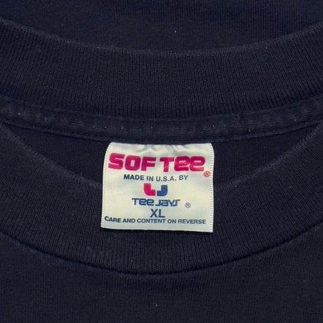 Budweiser 1997 3 FROGS & VARIOUS Budweiser BEER NAVY SOF TEE XL 3051