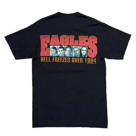 EAGLES HOTEL CALIFORNIA HELL FREEZES OVER 1994 SOF TEE LARGE 6612