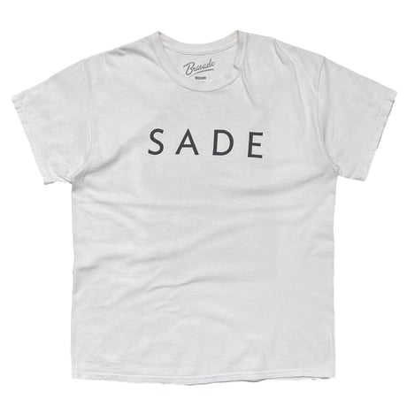 SADE FRONT TEXT BACK SUN FLOWER WHITE LARGE 6333