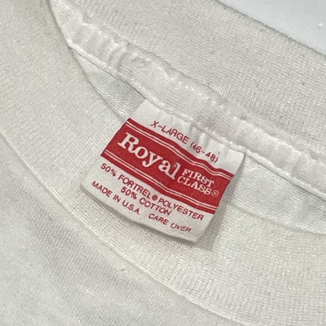 ROLLING STONES THE NORTH AMERICAN TOUR 1989 ROYAL TAG XL WHITE 2054