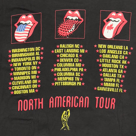ROLLING STONES 1994 VOODOO NORTH AMERICAN TOUR BROCKUM XL 4727