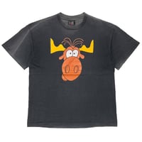 TACO BELL BULLWINKLE GREATINGS BLACK GIANT BY TEEJAYS XL 5445