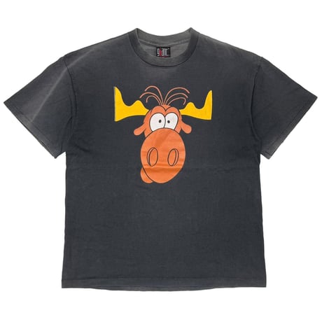 TACO BELL BULLWINKLE GREATINGS BLACK GIANT BY TEEJAYS XL 5445