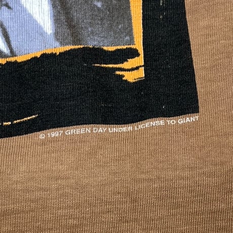 GREEN DAY 1998 nimrod WORLD TOUR LS BEIGE ACME LARGE 6084