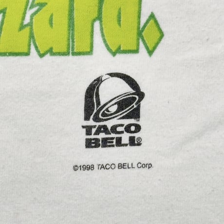 TACO BELL 1998 HERE LIZARD WHITE LEE LARGE 4664