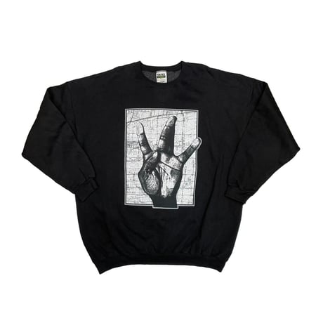 WESTSIDE CONNECTION MIX TAPES HANDSIGN CREWNECK SWEAT TULTEX XL BLACK 2658