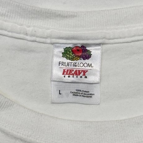 RED HOT CHILI PEPPERS 2011 I'M WITH YOU WHITE FRUIT OF THE LOOM LARGE 6856