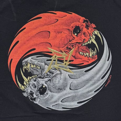 METALLICA YING YANG REBEL SKULL GIANT XL 8164