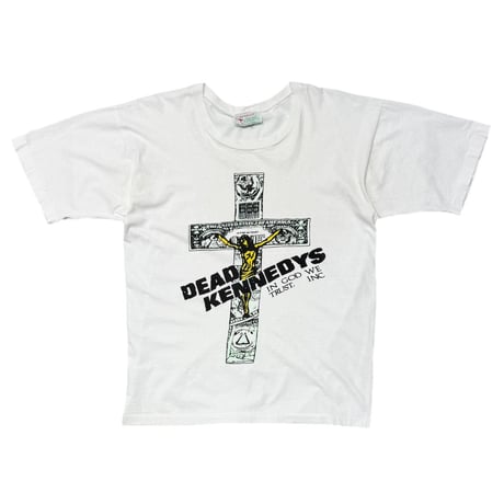 DEAD KENNEDYS IN GOD WE TRUST WHITE LARGE 0086