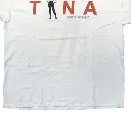 TINA TURNER TWENTY FOUR SEVEN TOUR TEE GIANT XXL 3212